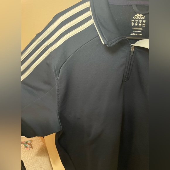 ✨Men’s Adidas Navy Blue Pullover Size XL - Picture 4 of 5